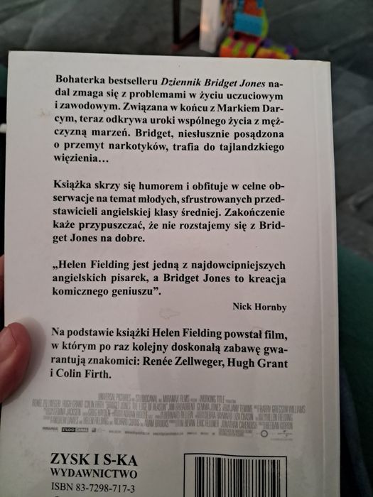 Helen Fielding Bridget Jones w pogoni za rozumem