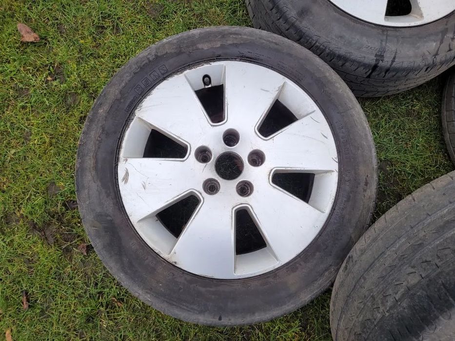 koła 215/55/16 felgi aluminiowe 5x112 7,6x16 et45 audi a6 c6 vw