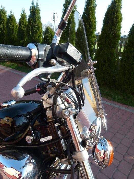 Szyba xv 535 yamaha virago 125 xv 250 duża 53x51