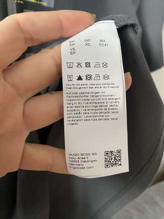 T-shirt męski Hugo Boss XS / S green line