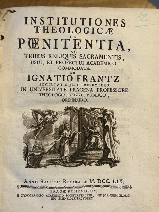 Podręcznik teologiczny Praga 1759