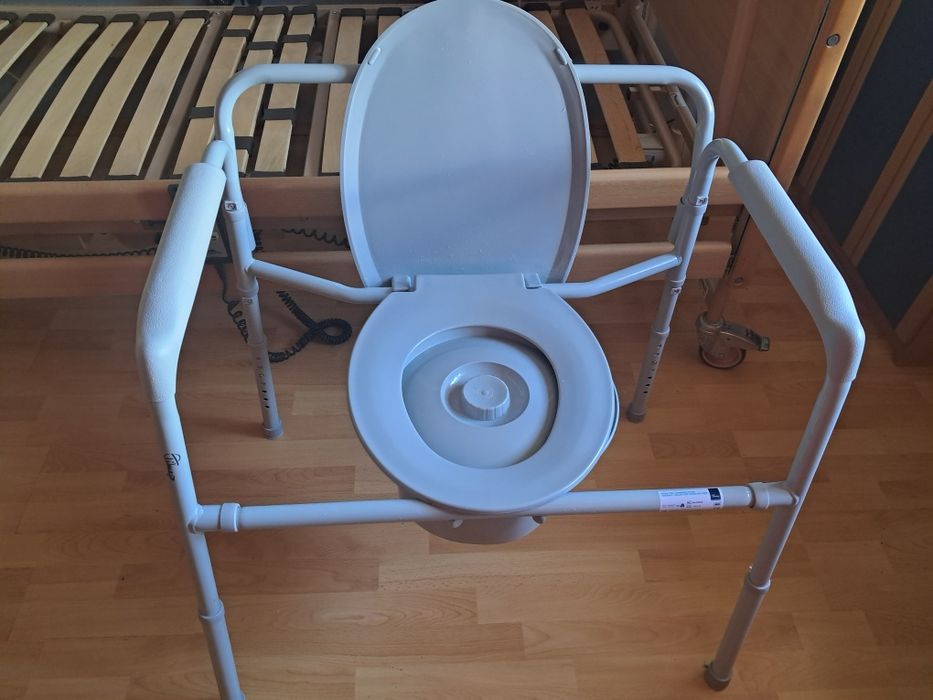 Krzesło toaletowe bariatryczne