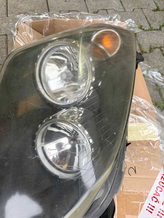 Lampa Opel Astra H Prawa Lewa Jasny Klosz / Prawa Ciemny Klosz