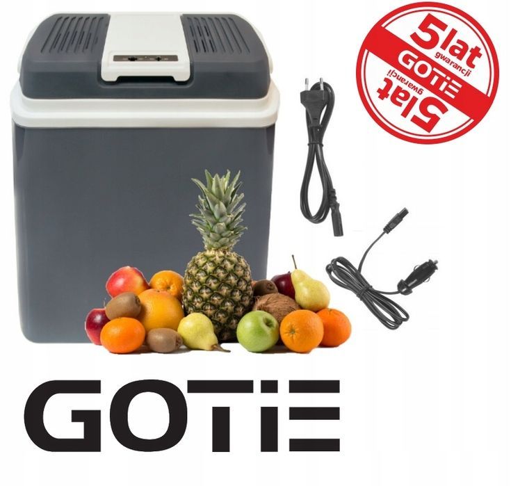Lodówka turystyczna 24 Litry Goti 12V i 230V z funkcją grzania