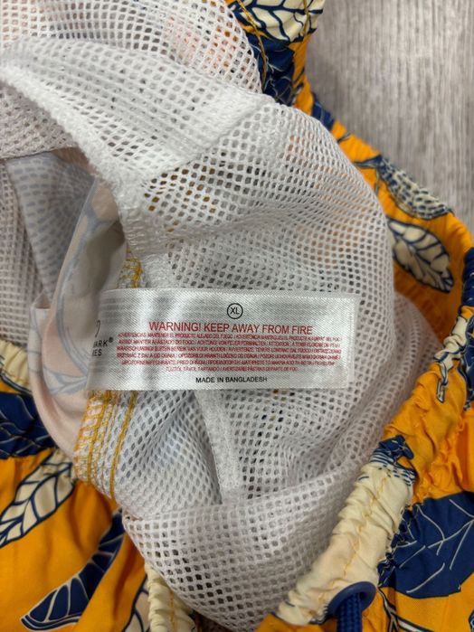 Primark XL Плавательные Мужские шорты купания пляжные плаванья лимон