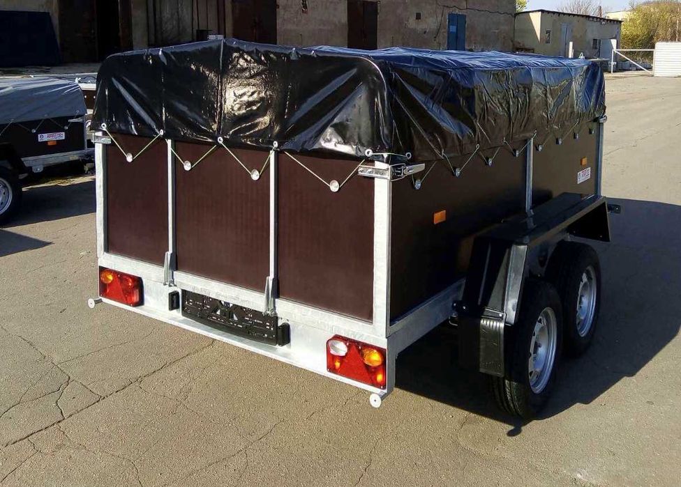 Оцинкованный Двухосный Легковой Прицеп г. Одесса от Завода Корида-Тех