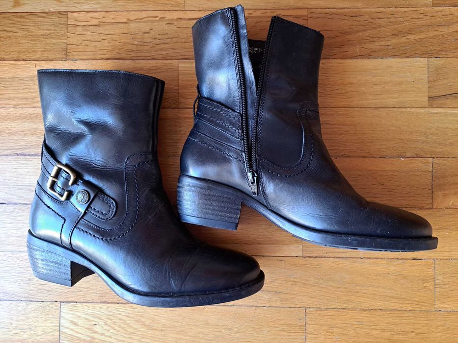 Botas pretas, 39, Hush Peppies