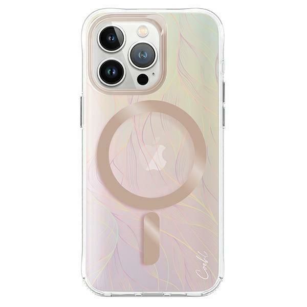 UNIQ etui Coehl Willow iPhone 15 Pro Max6.7" Magnetic Charging opal