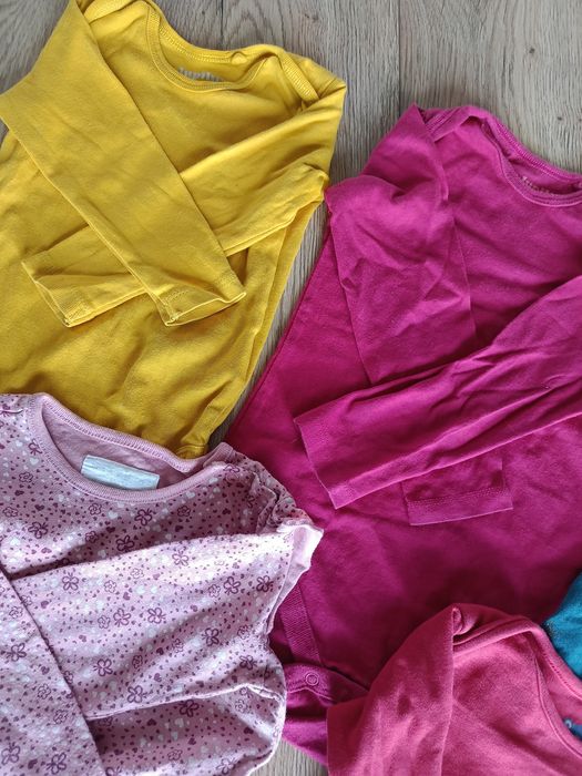 Body długi rękaw dziewczynka r.80