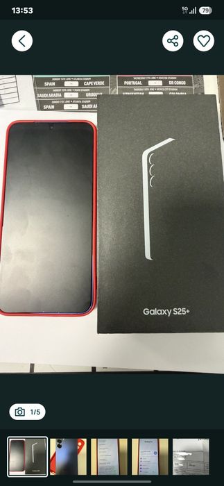 Troco Samsung S25 Plus 12/256