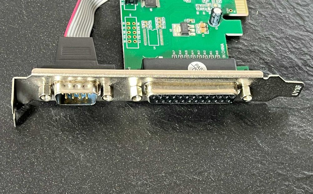 Karta kontrolera combo PCI Express PCIe z chipsetem Kalea-Informatique