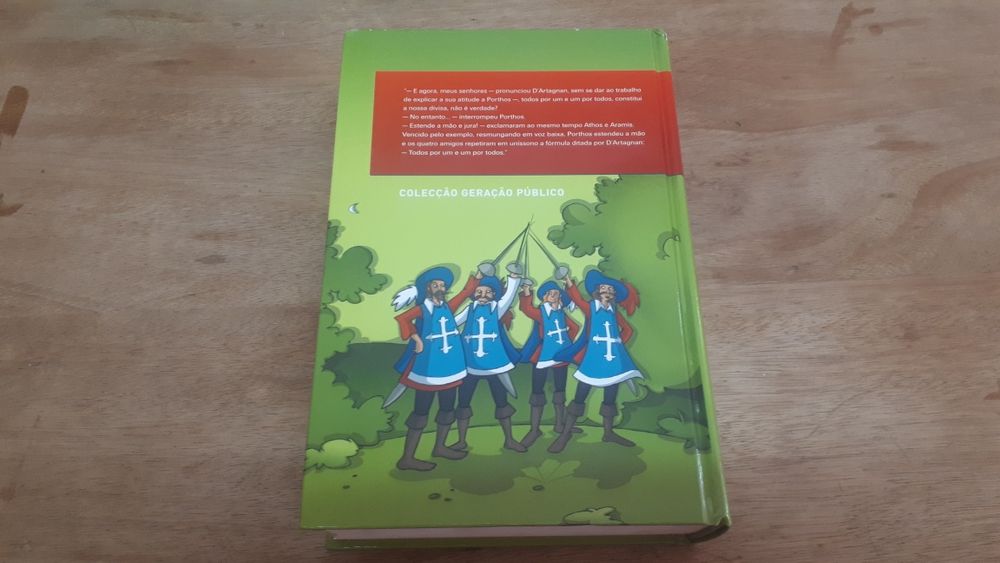 Livro Os três mosqueteiros