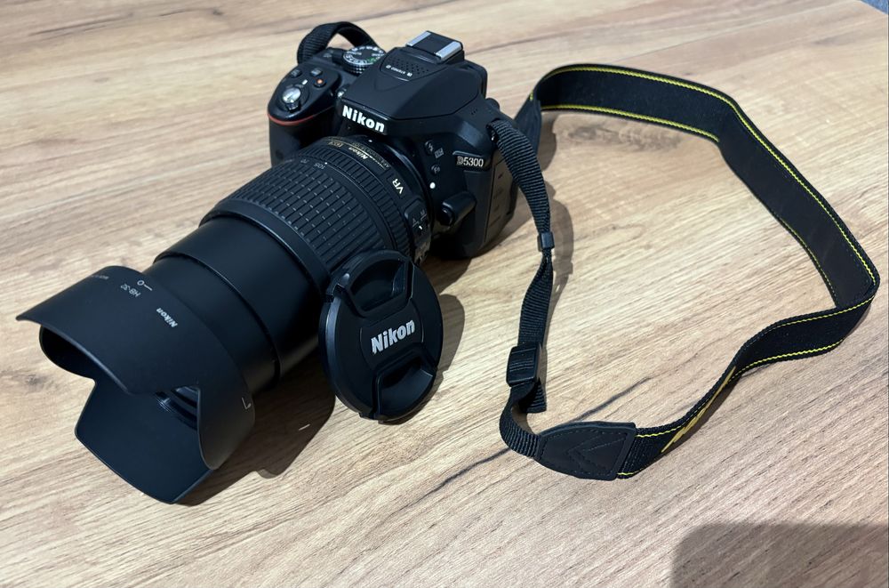 Nikon D5300, zestaw, jak nowy Świecie • OLX.pl