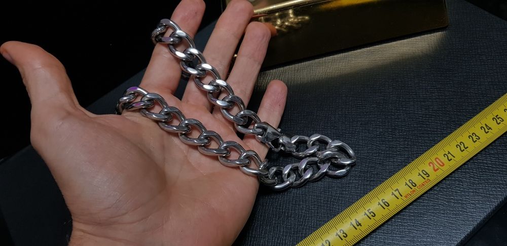 Colar muito largo aço