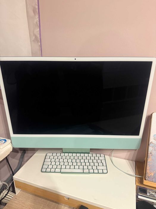 iMac 24" M1 8GB RAM 256GB SSD zielony 2021 mysz + klawiatura
