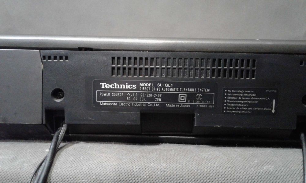 TECHNICS SL-QL1,gramofon stereo