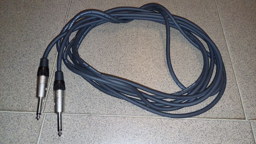 Kable estradowe, mikrofonowe, jack, kabel do klawiszy