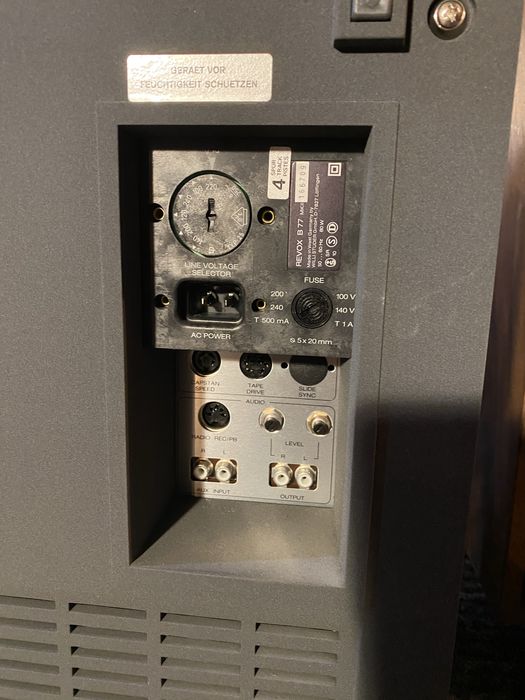 Revox B77 MKll 4Track, magnetofon import 25’, wizualny stan bdb.