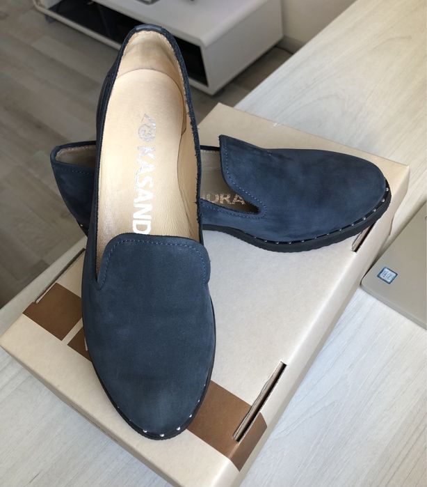 Жіночі Сліпери, туфлі kasandra, шкіра