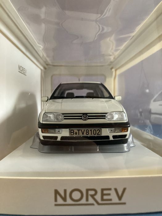 Volkswagen VW Golf III 3 GTI 1996 Candy White Norev model 1/18 1:18