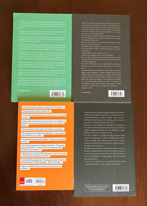 Grandes nomes do Futebol - Conjunto de livros