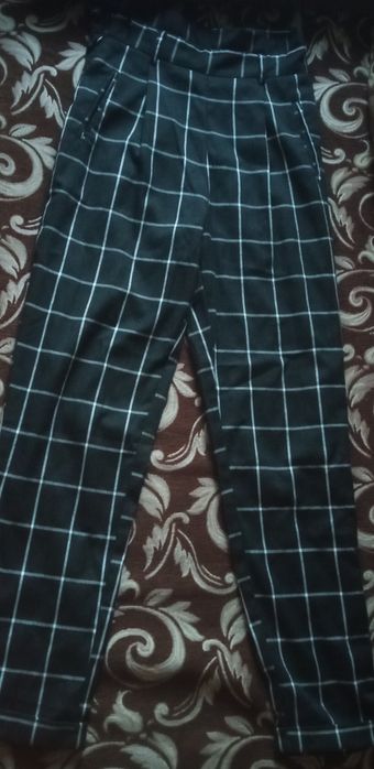 Штани в клітинку Shein XS