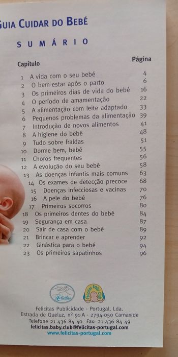 2 revistas e um guia sobre maternidade e bebés