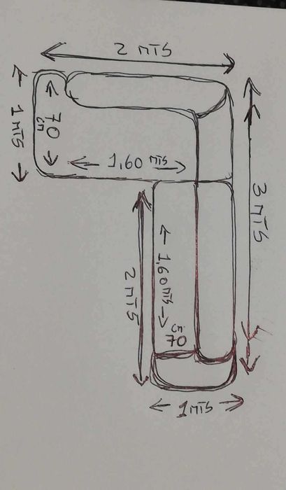 Sofá em Pele fantástico