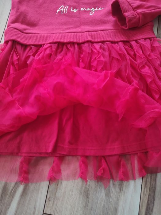 Sukienka czerwona Cool Club  r.140