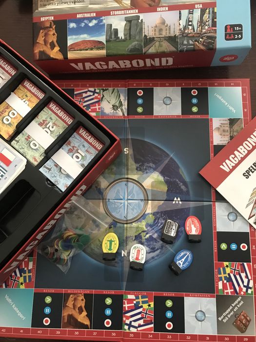 Jogo de mesa Board game Vagbond Sueco