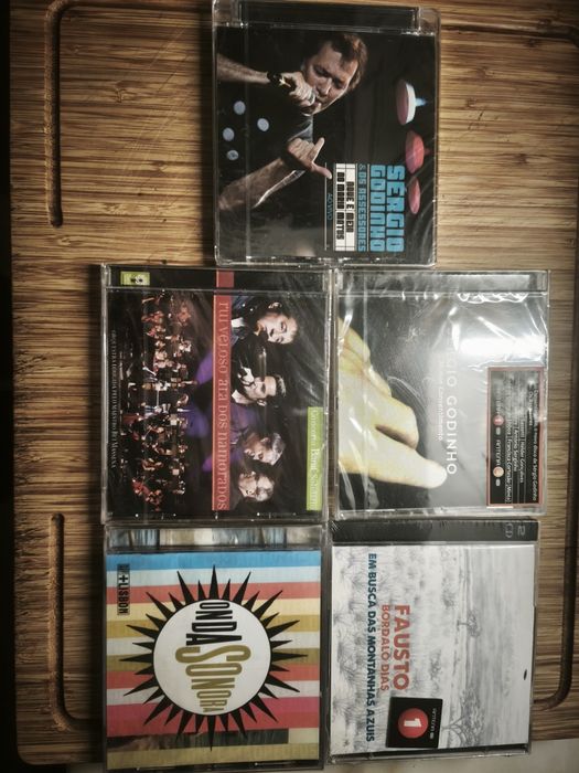 CD música portuguesa novos, selados