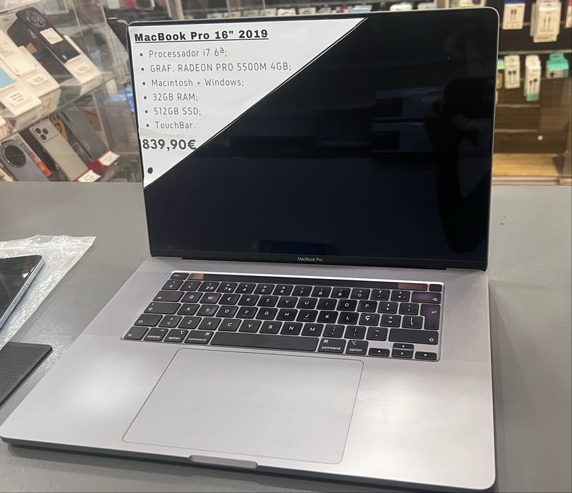MAacBook Pro 16” 2019