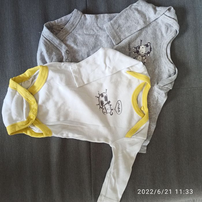 Body niemowlęce 2 sztuki - Lupilu r. 50/56