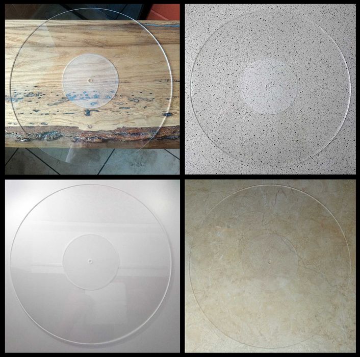 Сліпмат килимок акрил ГЛЯНЕЦЬ 3 мм для платівок слипмат коврик