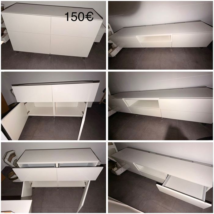 Móveis de sala branco