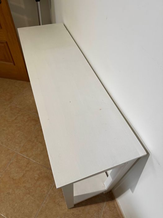 Aparador madeira pintada branco