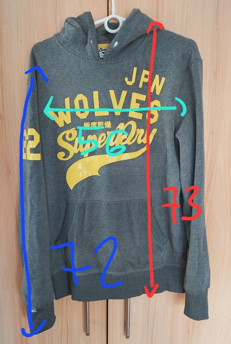 Bluza Superdry szara M