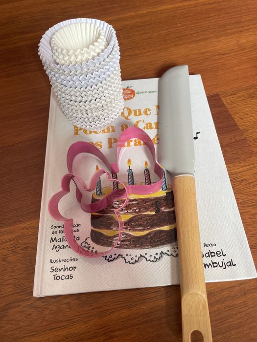 Conjunto acessórios pastelaria