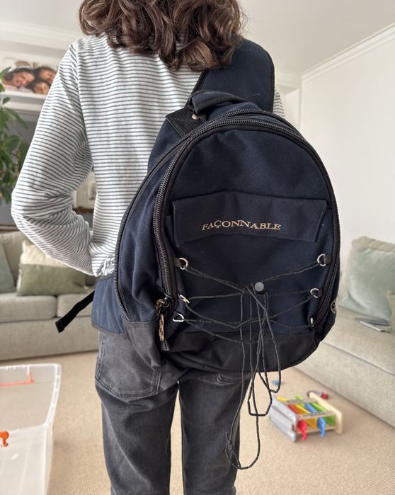 Mochila Faconable cor azul