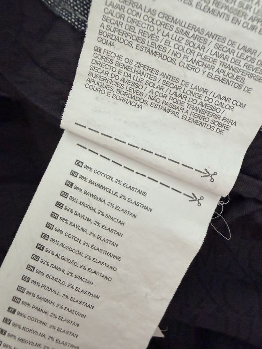 Krótkie spodenki szorty XL diverse premium bawełna niebieskie proste nogawki