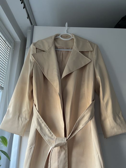 Długi płaszcz/trencz