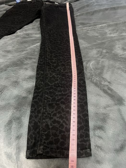 Натуральні джинси лео принт replay new luz cotton