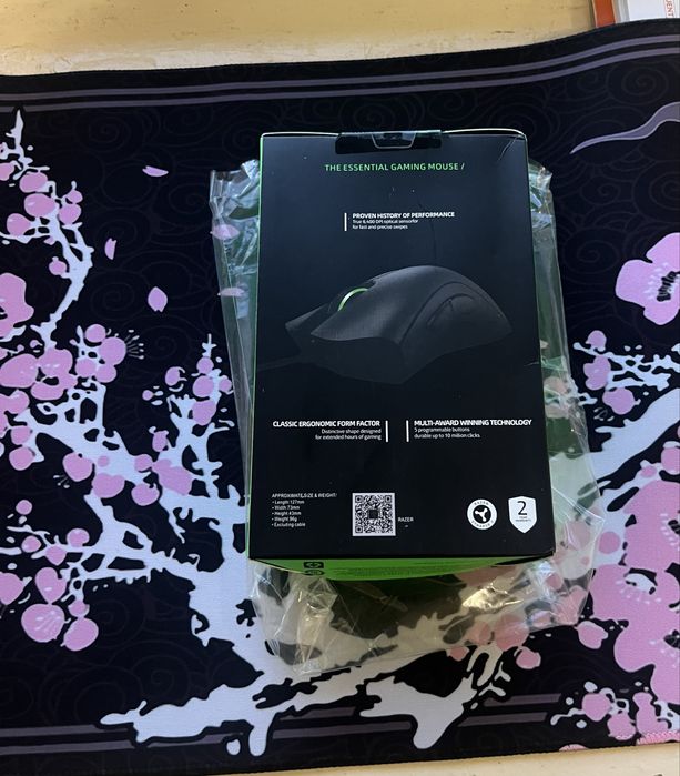 Myszka gamingowa Razer deathadder essential, nowa, okazja, tanio