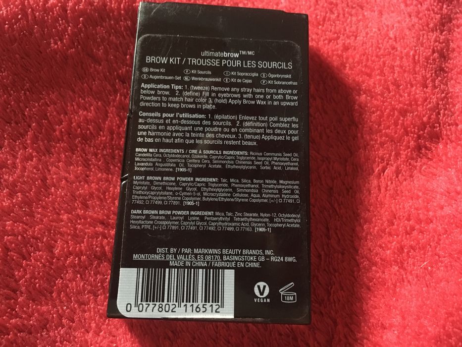 NOWY zestawdo stylizacji brwii ultimatebrow kit Wet n Wild Soft Brown