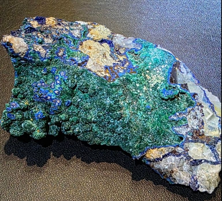 Mineral_Azurite com malaquite