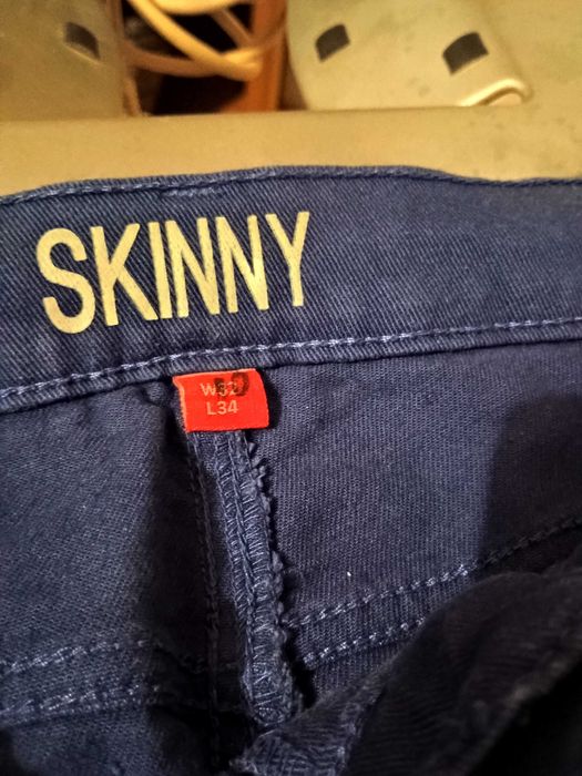 Dżinsy Męskie Granatowe