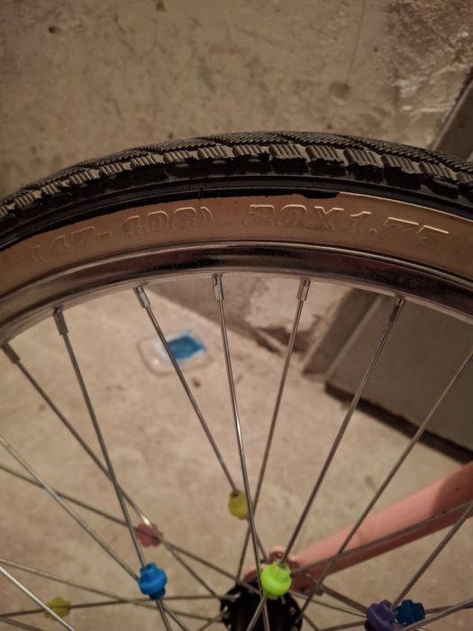 Rower dziewczęcy Indiana 20” i akcesoria