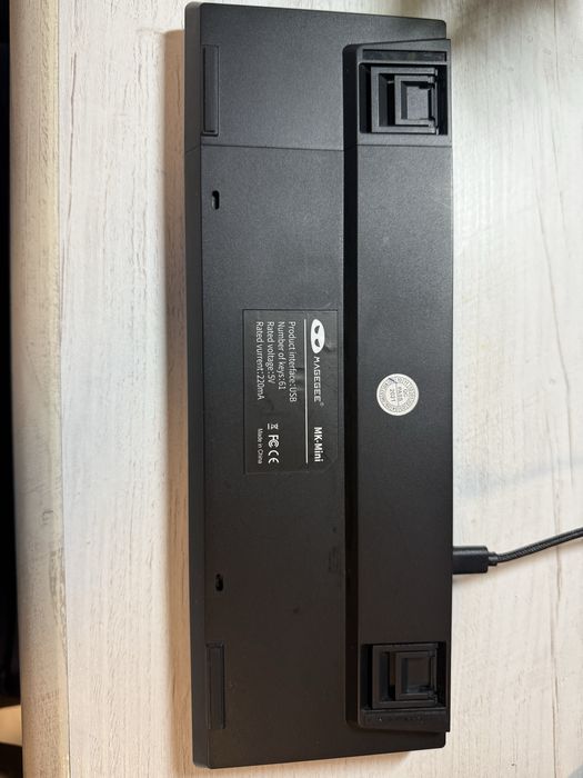 Клавіатура 60% Magegee MK-mini White