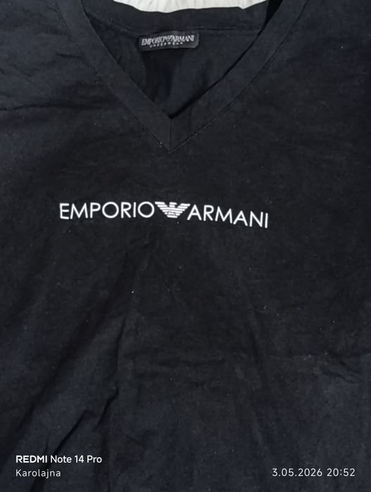 Emporio Armani t-shirt damski rozmiar L