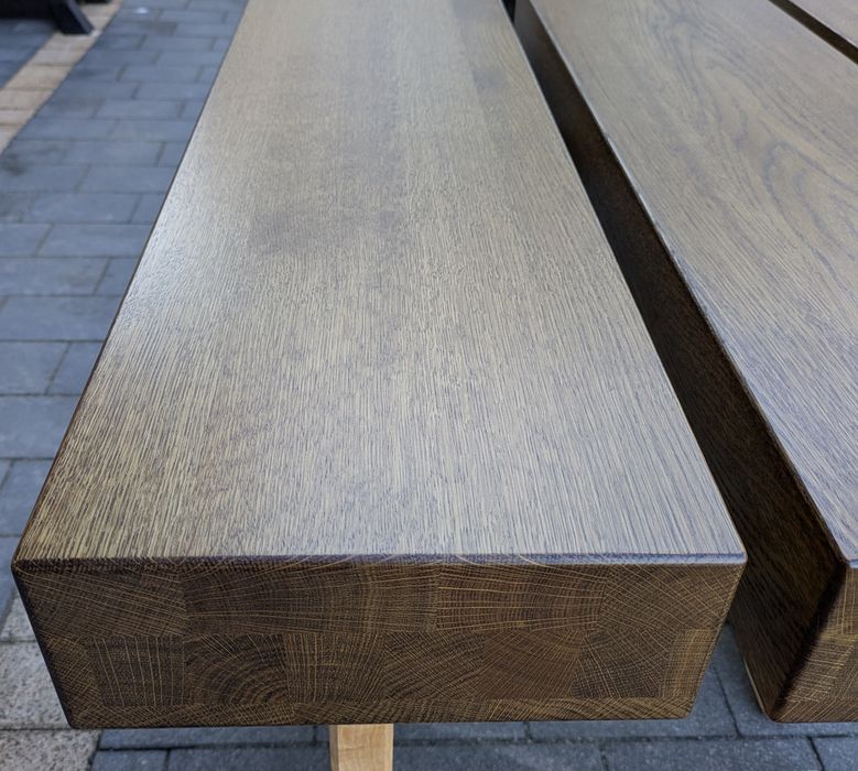 Nakładki na schody półkowe. Stopnie drewniane. Schody półkowe